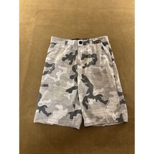 NGear Performance Camo Cargo Shorts  Zip Pocket Athletic Leisure #578